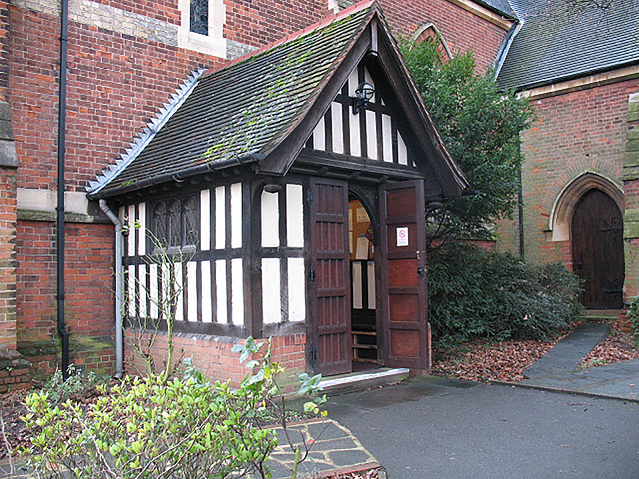 Entrance porch of St Andrew’s